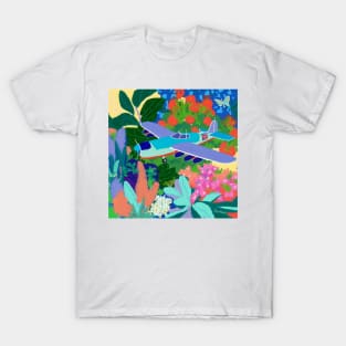 Private plane tour II T-Shirt